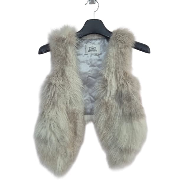 빌리윌리 폭스 퍼 베스트 조끼