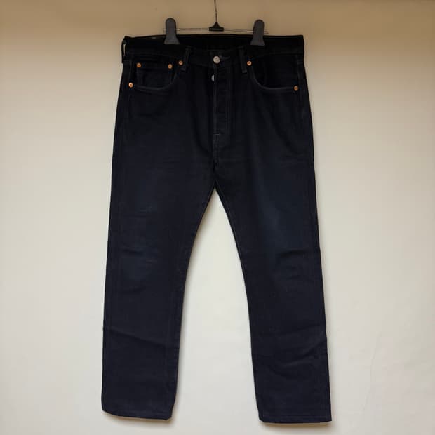 리바이스 501 데님 Black