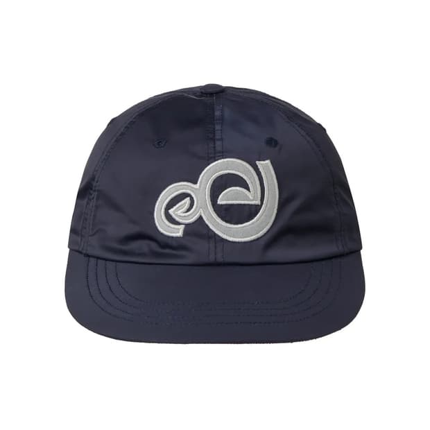 aeae SPIRAL SATIN CAP [NAVY]