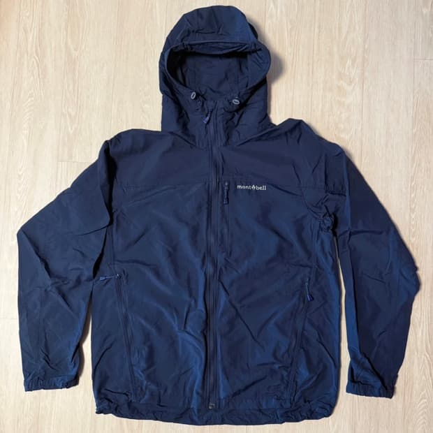 몽벨 바람막이m 네이비