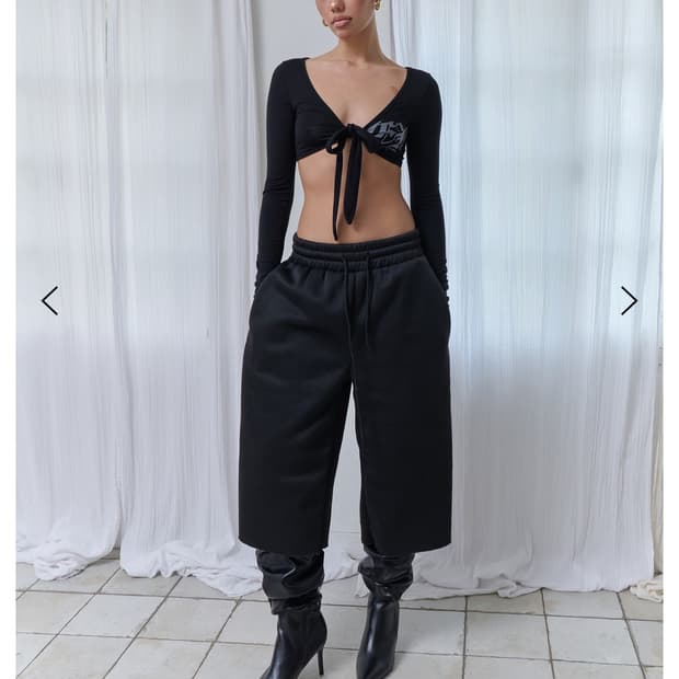eyeer crop cardigan
