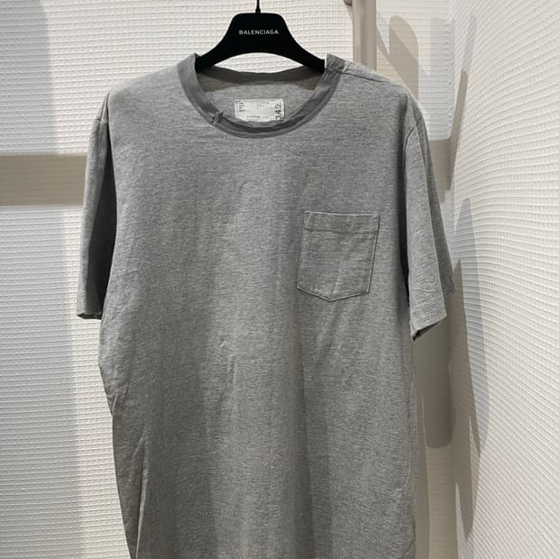 사카이 클래식 코튼 티셔츠