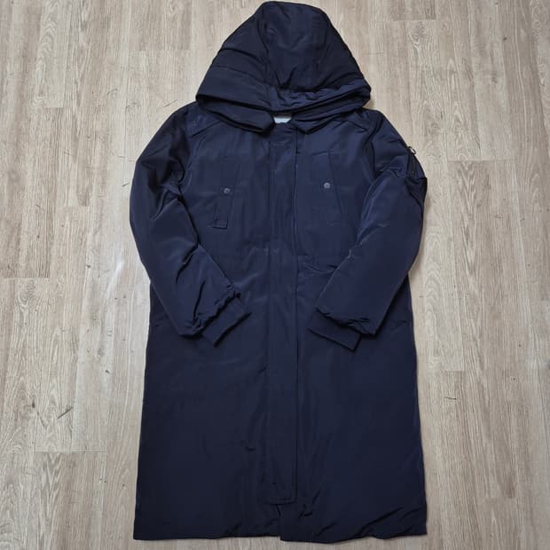 나인식스 뉴욕 여성 덕다운 후드 롱패딩 점퍼