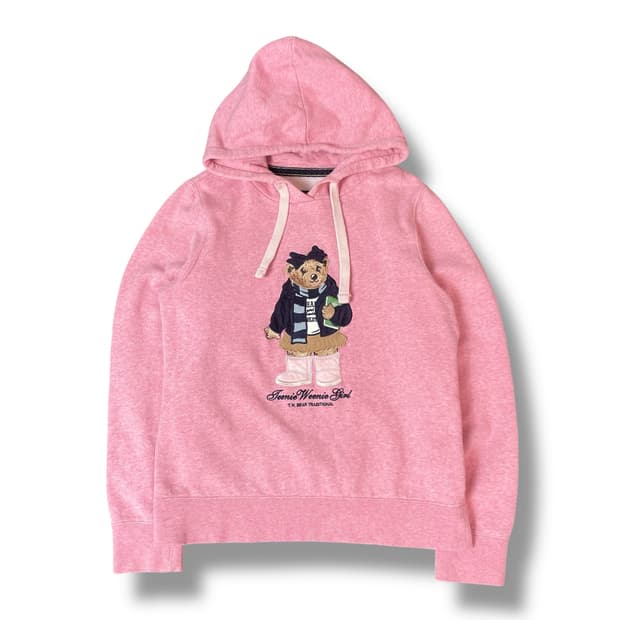 티니위니베어 기모 핑크 후드 FM