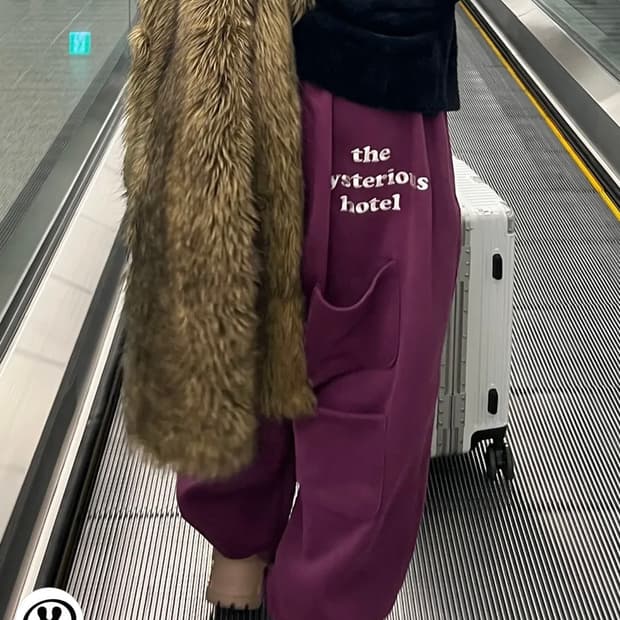 더미스테리어스호텔 포켓 팬츠