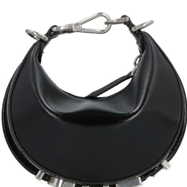 펜디그라피 나노 호보백 블랙