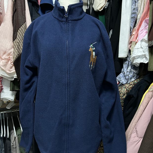 초희귀 폴로 빅포니 후리스 멀티포니