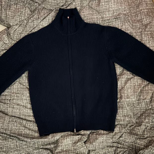 인더로우 니트집업 3(105)사이즈 저렴하게 내놔용