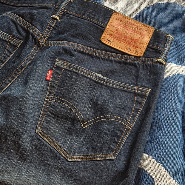 리바이스 501 W34 L34 사이즈