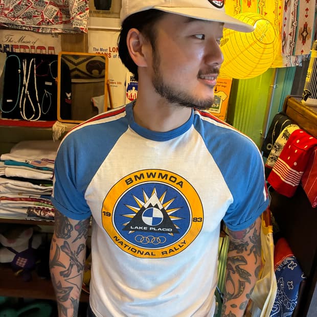 80’s BMW MOA Rally Raglan T-Shirt