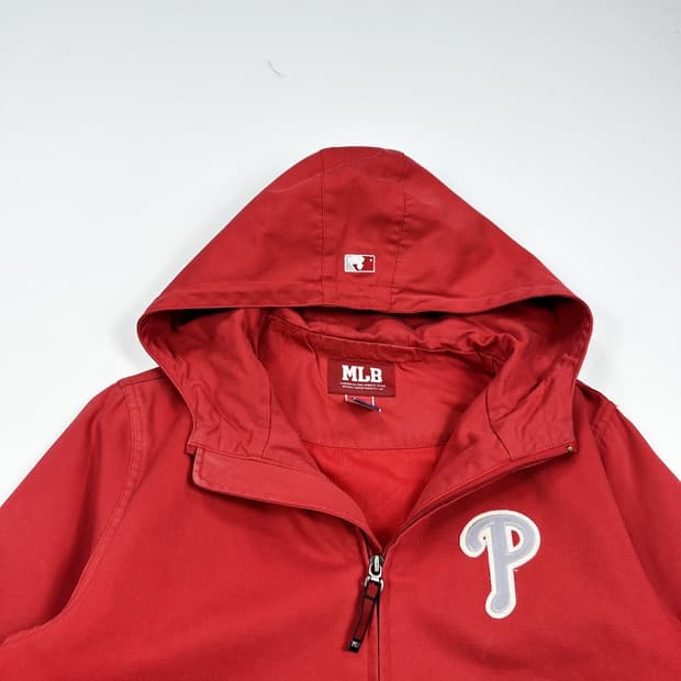 MLB 필라델피아 풀오버 바람막이 자켓 (S)
