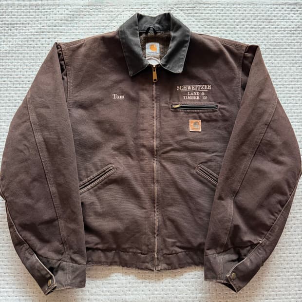 [L] 칼하트 디트로이트 자켓 J97 DKB