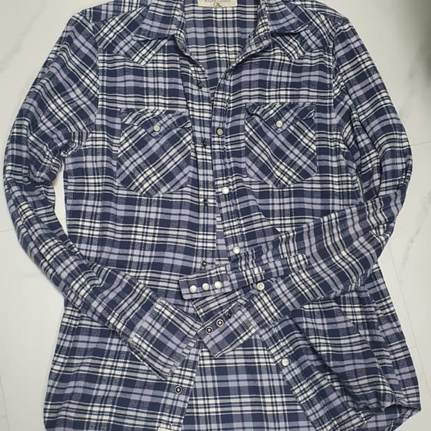 데님앤서플라이 체크셔츠