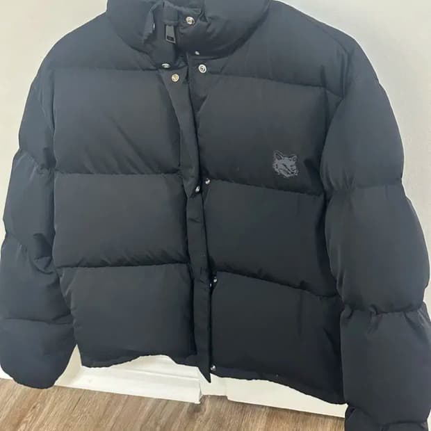 메종키츠네 볼드 폭스헤드 패딩 푸퍼 숏