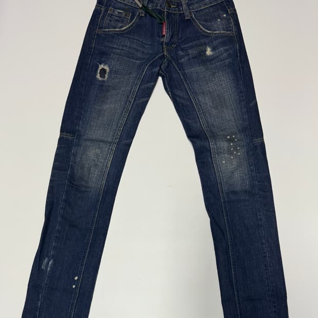 여성 디스퀘어드2 멀티 페인팅 바이커진 26