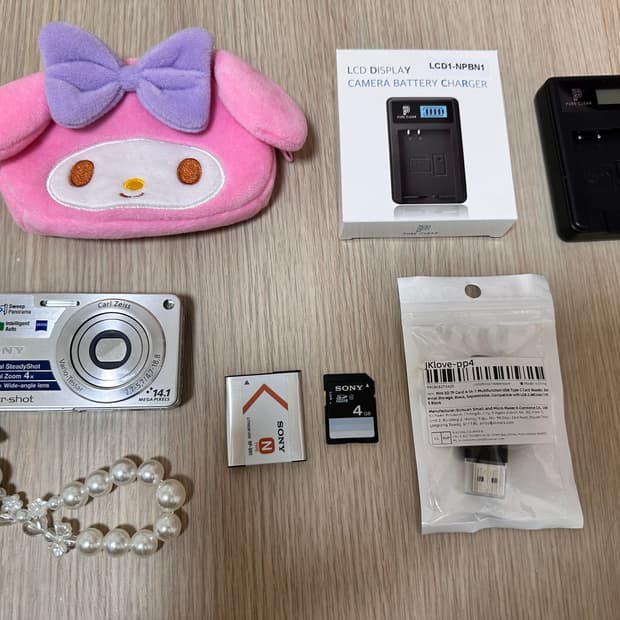 sony 소니 사이버샷 DSC W350 디카 y2k 젠지 카메라