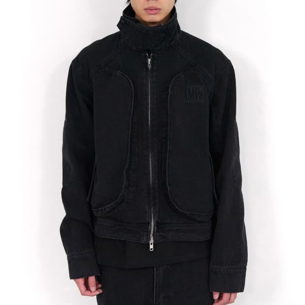 플라스틱 프로덕트 블랙 자켓 M