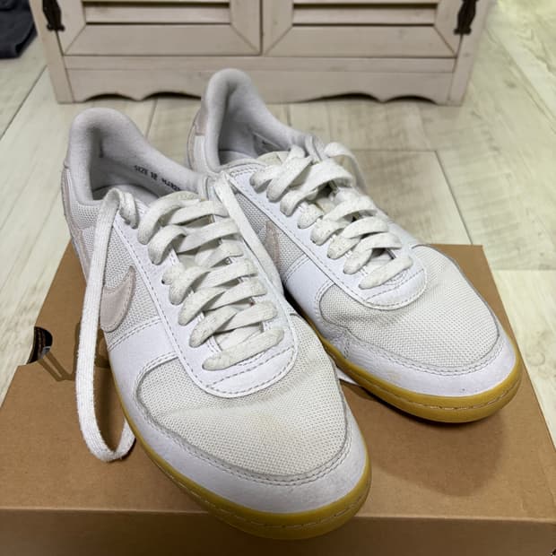 [280]나이키 필드 제너럴 레더 화이트