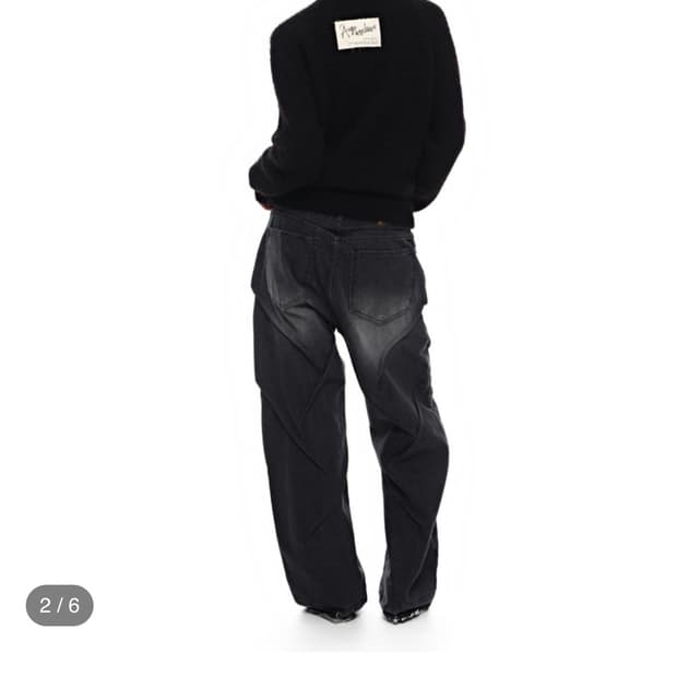 이고프리덤랩 캔버스 태그 라운드 니트 블랙