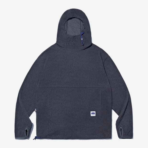 지그재그 퍼니 풀오버 후디 _ 차콜 (s)