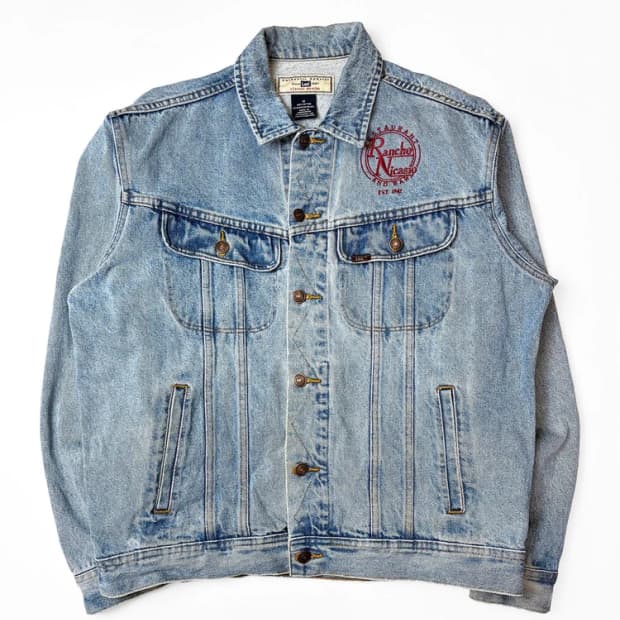 Lee 리 90's 트러커 숏 데님 자켓 PN5709   