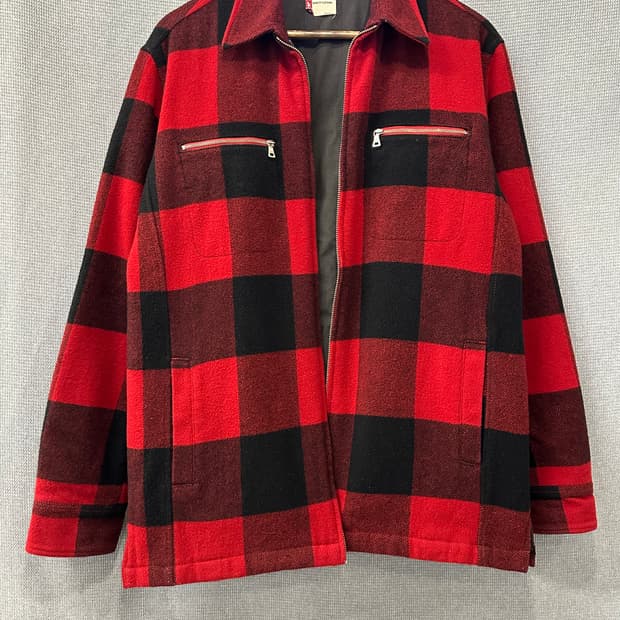 Levis 버팔로 체크 자켓