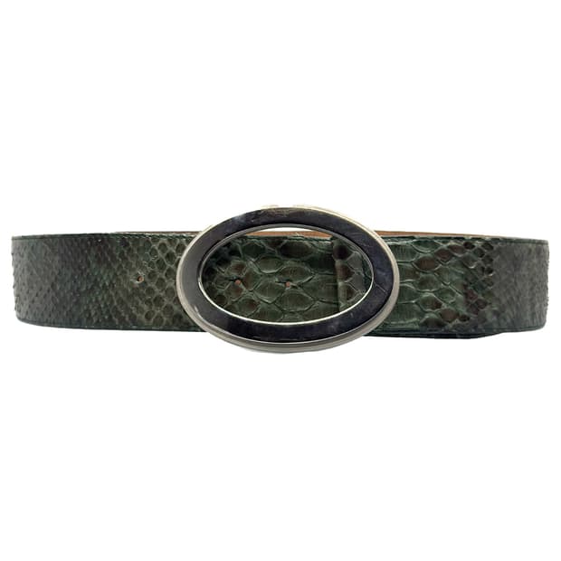 Dolce&Gabbana Python Leather Belt/ 90