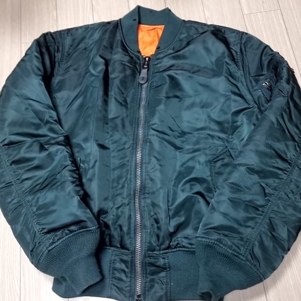 알파 MA-1  청녹색 항공자켓(100-105)