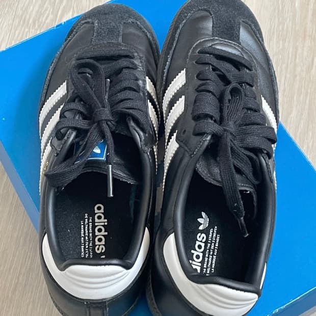 아디다스 삼바 og 블랙 230