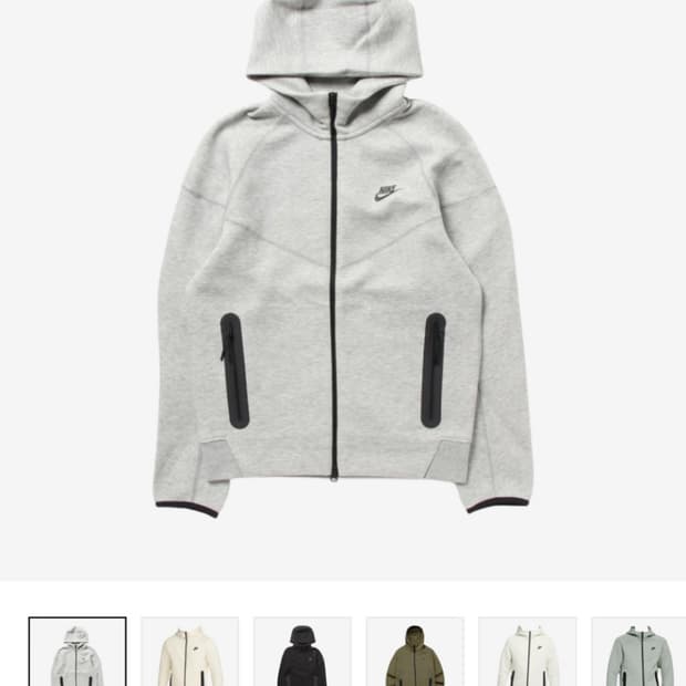 나이키 테크플리스 후드자켓 L
