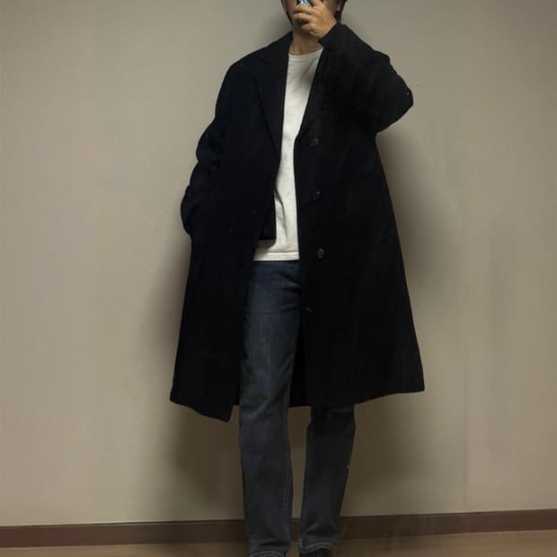 커버낫 쓰리버튼 싱글코트 L사이즈