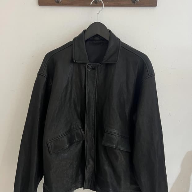 모네마켓 레더 자켓