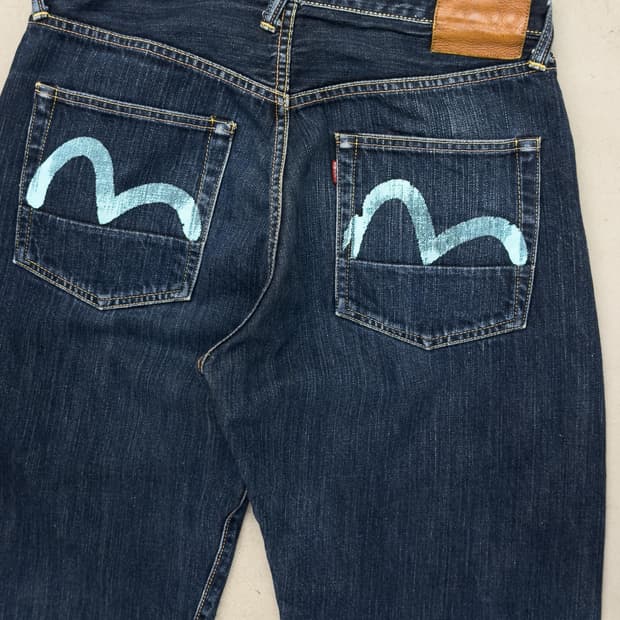 90s 에비수 데님 팬츠