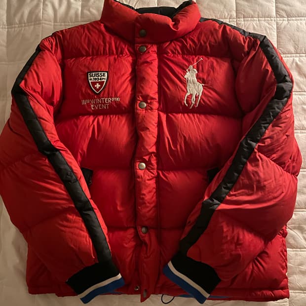 폴로 랄프로렌 빅포니 스위스 패딩