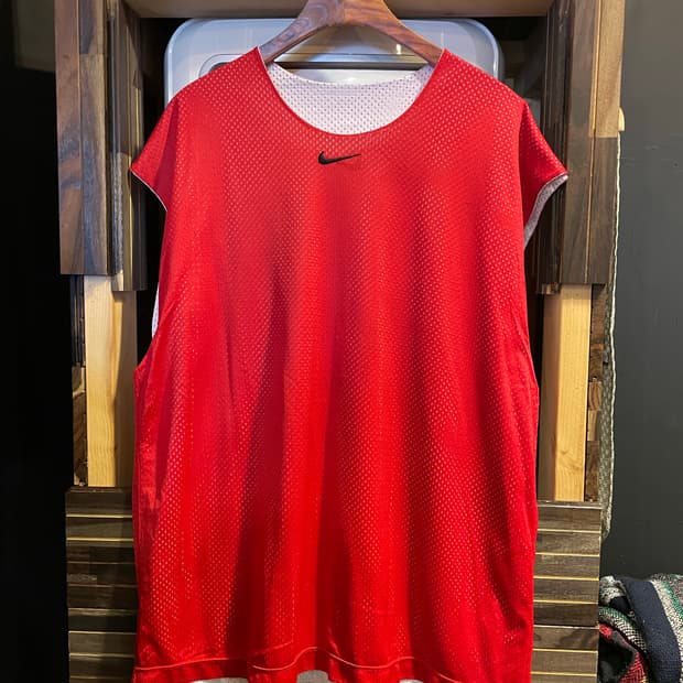 나이키 USA 매쉬 양면나시