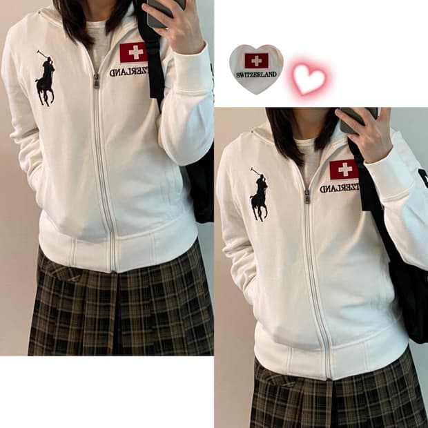 폴로 스위스 집업