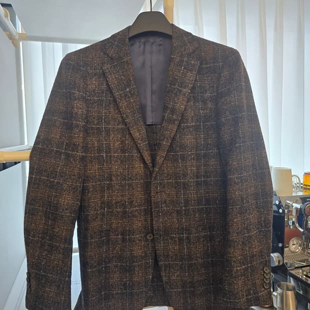 수트서플라이 하바나 체크 스포츠재킷 46