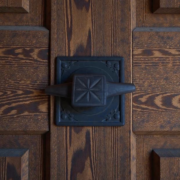 고미술 땟물 나무 떡살 1구 오브제 문진