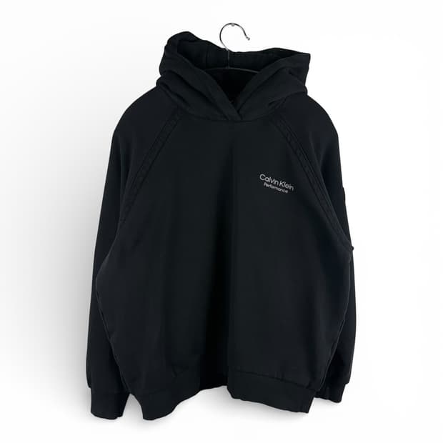 L) 캘빈클라인 퍼포먼스 후드 티 블랙