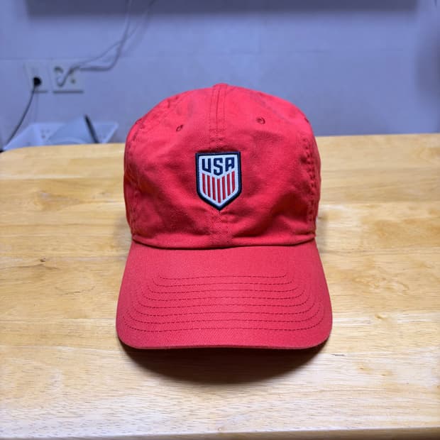 나이키 USA 미국팀 헤리티지 86 볼캡 모자 레드