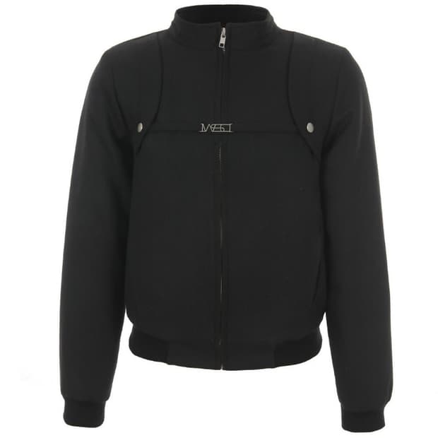 Belted bomber jacket 001