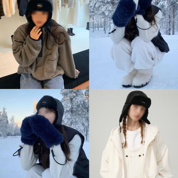 블랙 블링블링 반짝반짝 더바넷 트래퍼햇 트루퍼햇 벙거지 모자 