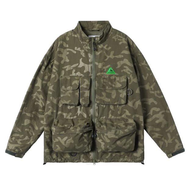 예스아이씨 Y.E.S Fishing Parka Olive Camo