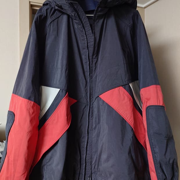 [46] 준지 25FW 워싱 트랙 점퍼 레드 미사용