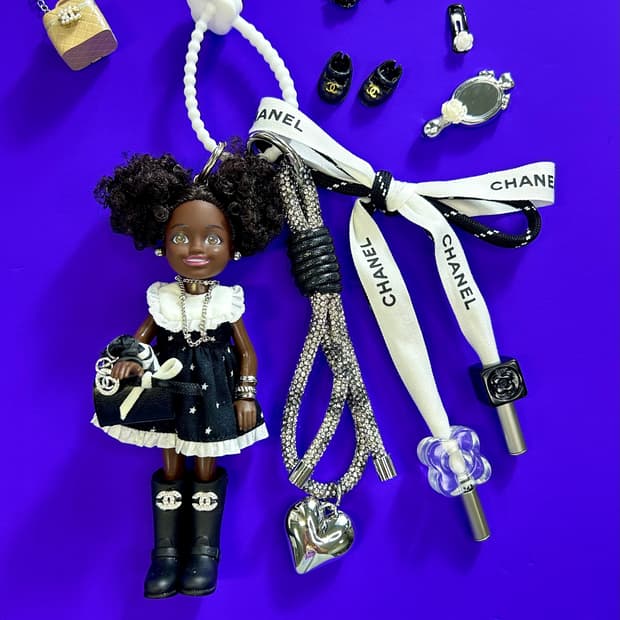 (21)바비키링 정품USA 마텔사 바비인형 커스텀키링