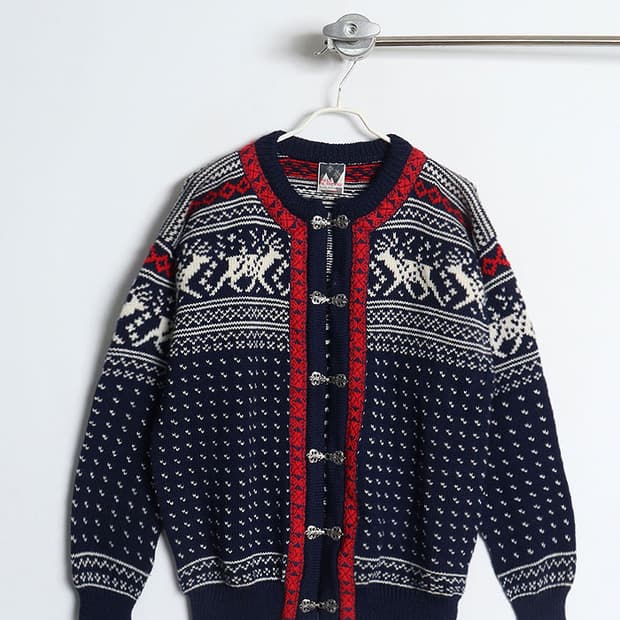 DALE of NORWAY Tyrolean Heavy Wool Cardi