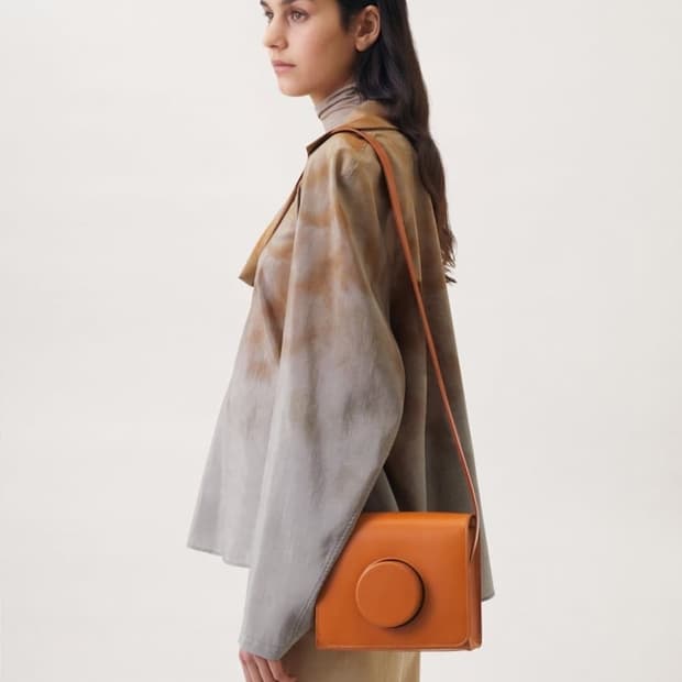 [M] 르메르 카메라백 어텀 오렌지