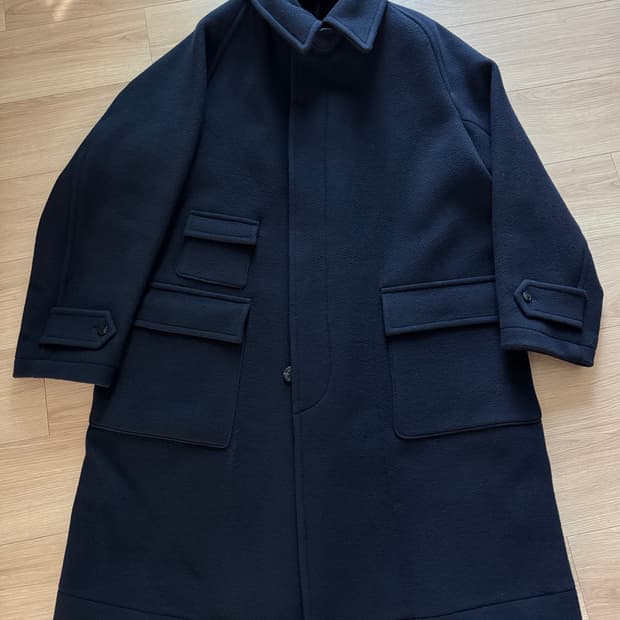 캡틴선샤인 트레블러 코트 네이비 40