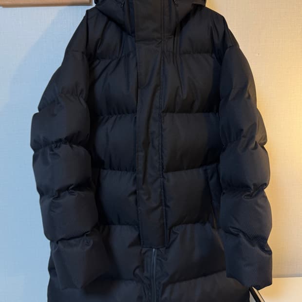 [2XL]ZARA 자라 오버사이즈 롱패딩 블랙