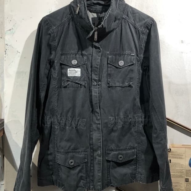 [3157]Bench charcoal utility jacket 